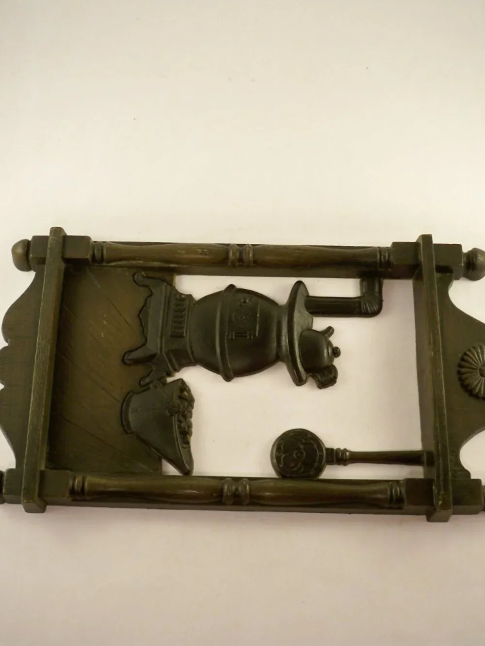 4 Homco Early American Plastic Wall Decor